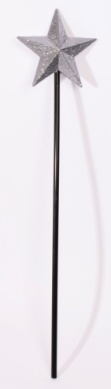 Large Glitter Star Wand