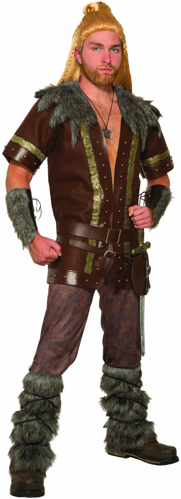 Viking Fur Leg Guards