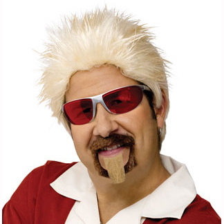 Celebrity Chef Wig and Goatee