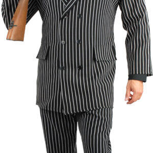 Men's Gangster Black & White