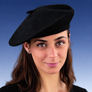 French Beret - Black