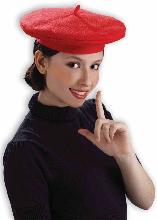 French Beret - Red