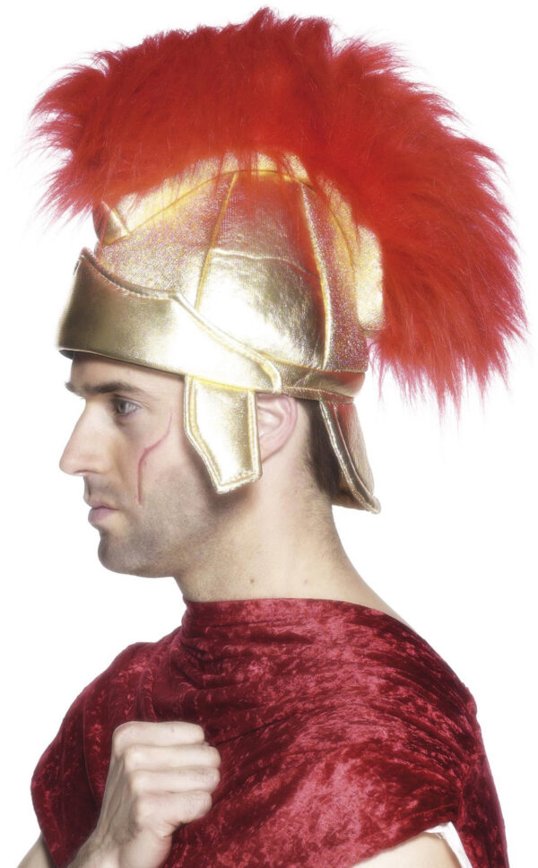 Roman Soldier Helmet - Gold Cloth